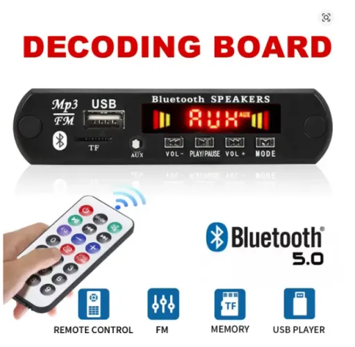 Leitor MP3 Bluetooth Com Controle, Novo, apenas 40,00