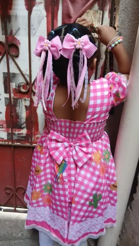 Vestido junino infantil