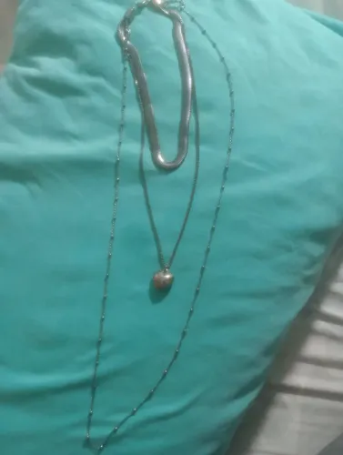 Colar com Pingente coração 