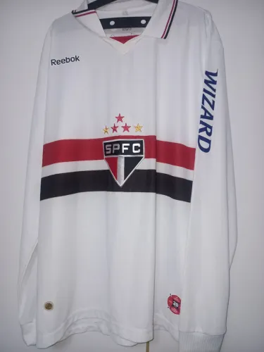 Camisa São Paulo manga longa tamanho Gg usada