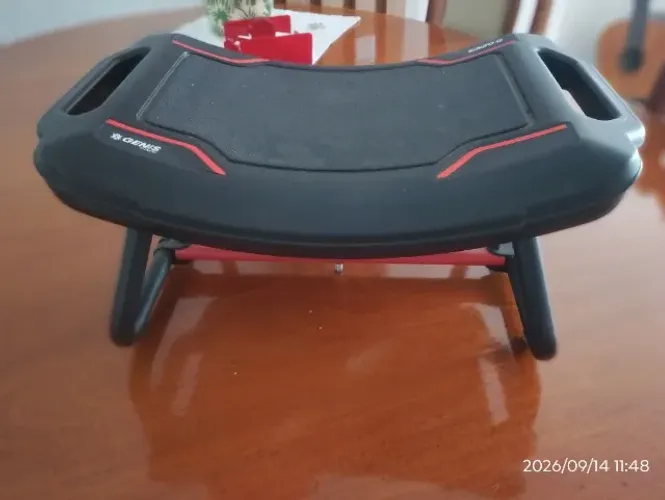 Banco Assento Ergonômico para Plataforma Vibratória Genis Energym Pro Polishop