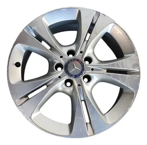 Roda Aro 17 A20540143000 Mercedes C180 2015 A 2017 C/detalhe Prata