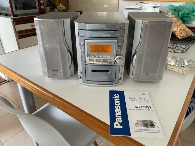 Mini Compact System Panasonic usado
