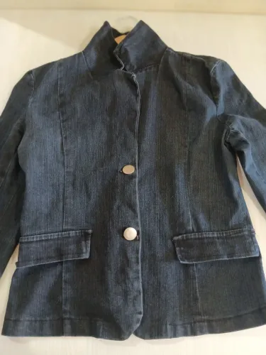 Jaqueta jeans feminina 
