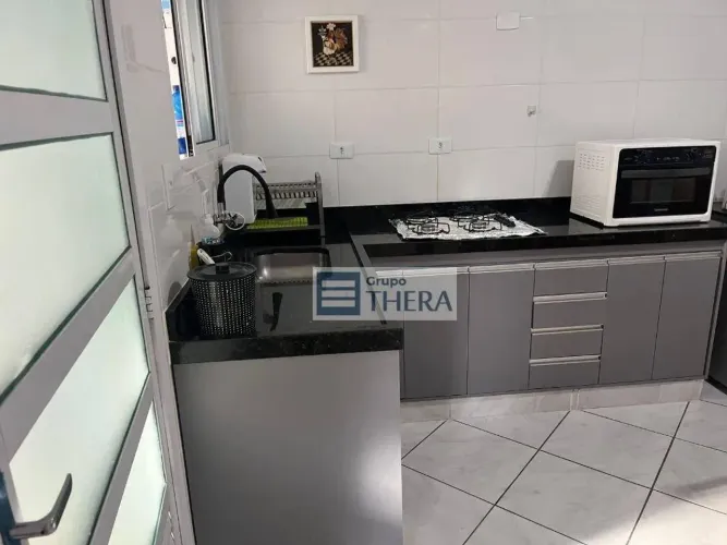 Apartamento com 1 dormitório para alugar, 68 m² por R$ 2.868,00 - Santa Maria - Santo Andr