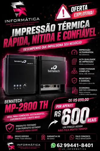 Impressora Bematech 2800th