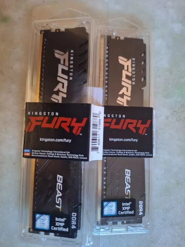 Memória RAM Kingston Fury 2x16gb (32gb) 3200MHz DDR4