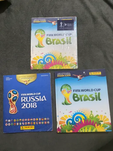 Álbuns Copa do Mundo 2014/2018