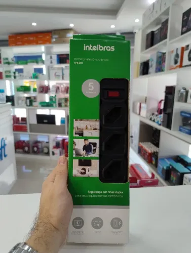 Protetor Eletrônico Intelbras EPE 205 5 Tomadas Bivolt