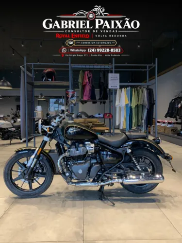 SUPER METEOR 650 INTERSTELLAR GREEN 2026/2027 0KM R$ 36.990 (CONSULTOR GABRIEL PAIXÃO)