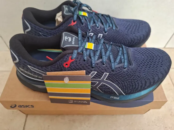 Tenis Asics Gel-Cumulus 24 Senna Midnight blue/Novo