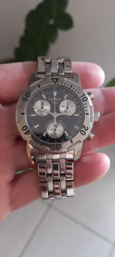 RELÓGIO TISSOT (PRS 200) *CRONÓGRAFO* #MOSTRADOR PRETO#