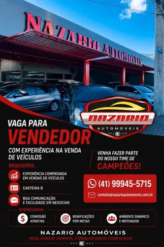 VAGA DE VENDEDOR (A)