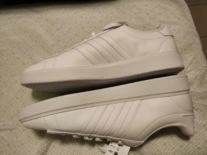 Tênis masculino adidas GRAND COURT 2.0 branco tamanho grande 14us 46/47BR