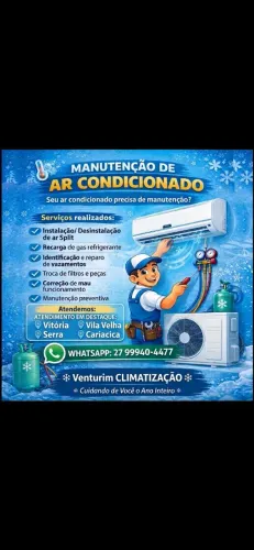 Instalação de Ar Condicionado / Venturin Climatização