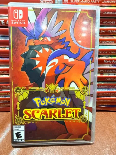Pokémon Scarlet - Nintendo Switch (Completo com Caixa)