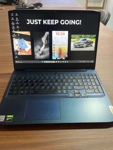 Notebook IdeaPadGaming 32 de ram, 700 de SSD e Placa de vídeo 1650