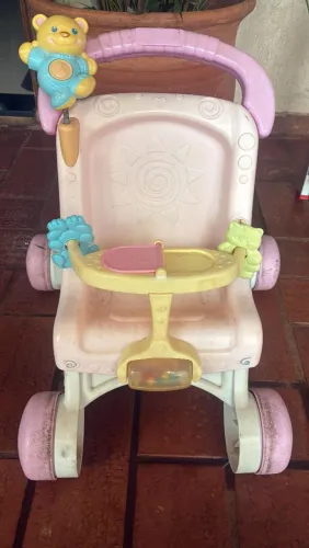 Andador/carrinho boneca Fisher Price