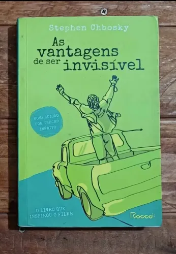 Livro As Vantagens de Ser Invisível