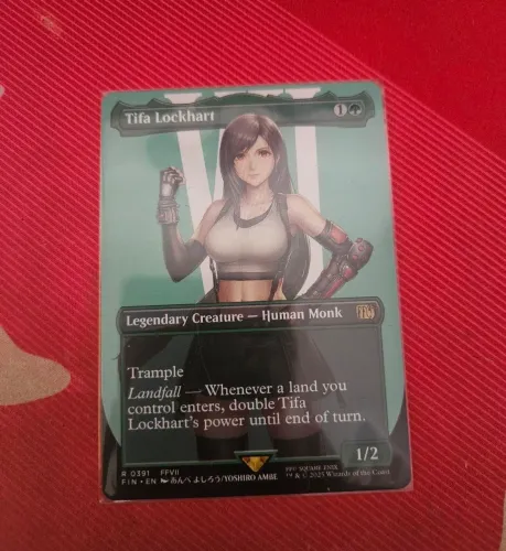 Magic the gathering - tifa bordless pose