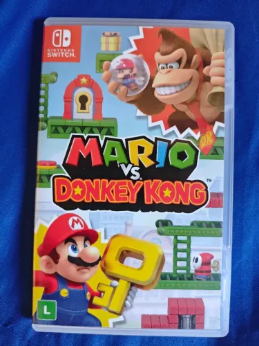 Jogo Mario vs. Donkey Kong Nintendo Switch Novo!