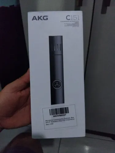 Microfone AKG C151 NOVO/LACRADO