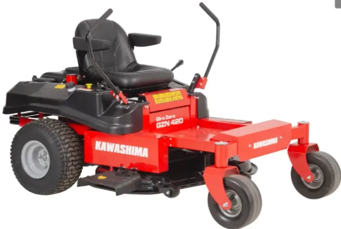 Cortador de Grama Giro Zero GZN 420 Kawashima 546cc Bandeja de 42¨