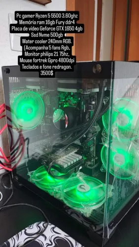 Vende se um computador completo