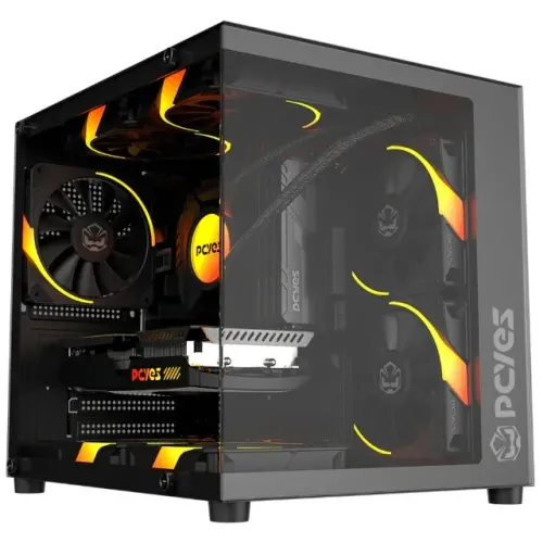 Gabinete Aquario Pcyes Forcefield Matx - Lacrado