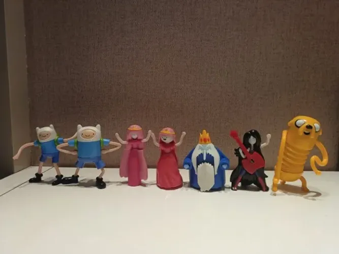 lote personagens do desenho a hora da aventura (adventure time)