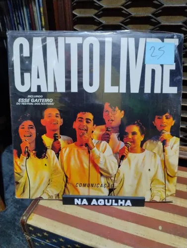 Disco lp Vinil Canto Livre