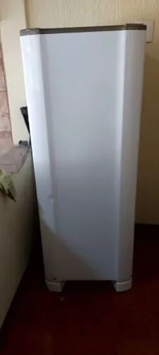 Geladeira Refrigerador Esmaltec Degelo 1 Porta 245 Litros Roc31 220v Branco