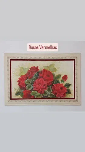 Quadro Rosas Vermelhas