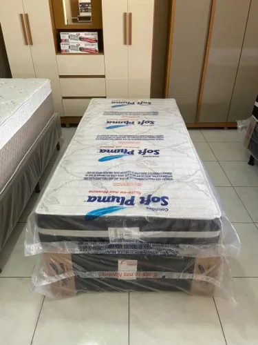 Cama Solteiro Softpluma 188x88cm