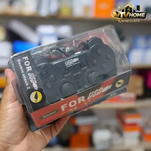 Controle Gamer USB Para PC/Notebook + Entrega Grátis