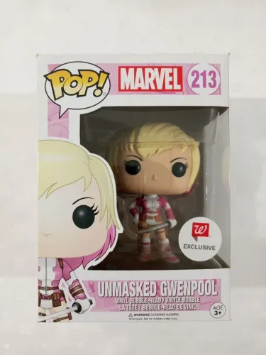 Funko Pop Marvel Unmasked Gwenpool 213 Exclusivo Walgreens Original