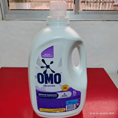Sabão líquido OMO lavanda 5L 