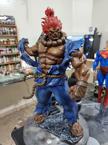 Akuma action figures 3D
