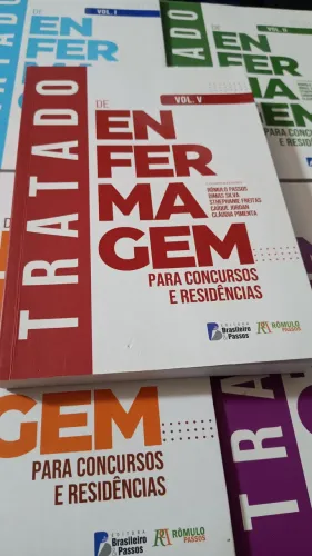 Coleção Completa de Livros Concursos de enfermagem Prof. Rômulo Passos