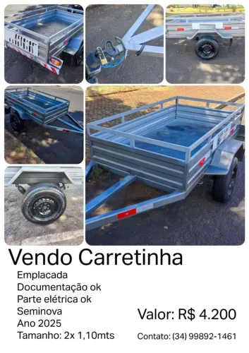 Vendo carretinha 
