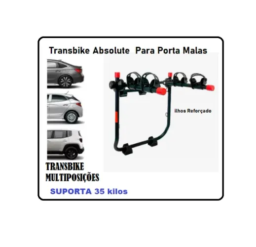Transbike Absolute GTA GTS Para Porta Malas reforçado