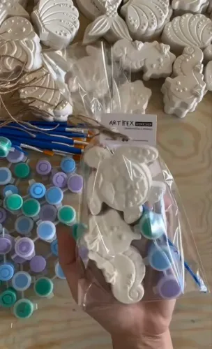 Kit para crianças(pintura no gesso)