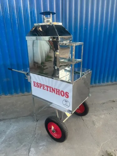 CARRINHO PARA ESPETINHO - FRETE GRÁTIS PARA RECIFE E CABO