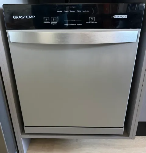 Lava-louças Brastemp 8 Serviços Inox 220V