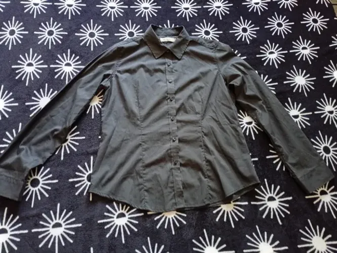 Camisa social preta