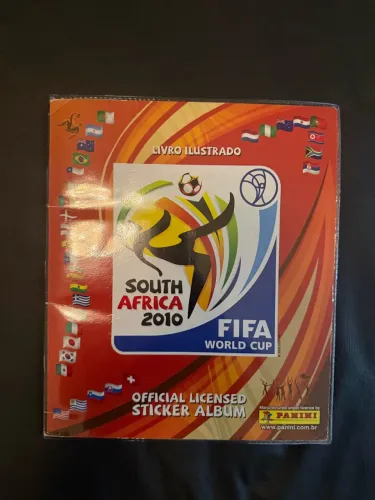 Álbum Completo da Copa 2010 com Figurinhas Visa