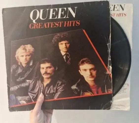 2 discos de vinil Queen greatest hits