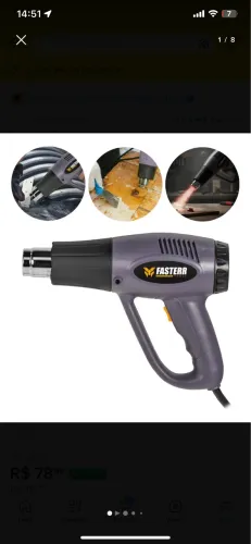 Soprador térmico