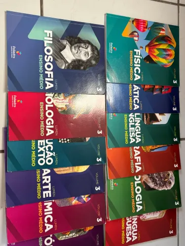 POLIEDRO Volumes 1, 2 e 3 LIVROS DIDÁTICOS 2022