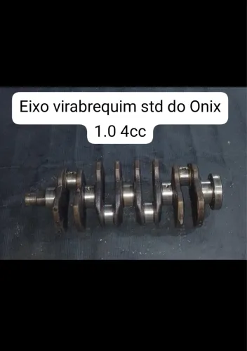 Eixo virabrequim Onix 1.0 4cc